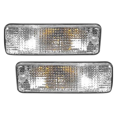 IPCW IPCW CWB-2003P Toyota Toyota Pu 2; 4Wd 1984 - 1988 Bumper Lights Front Clear CWB-2003P